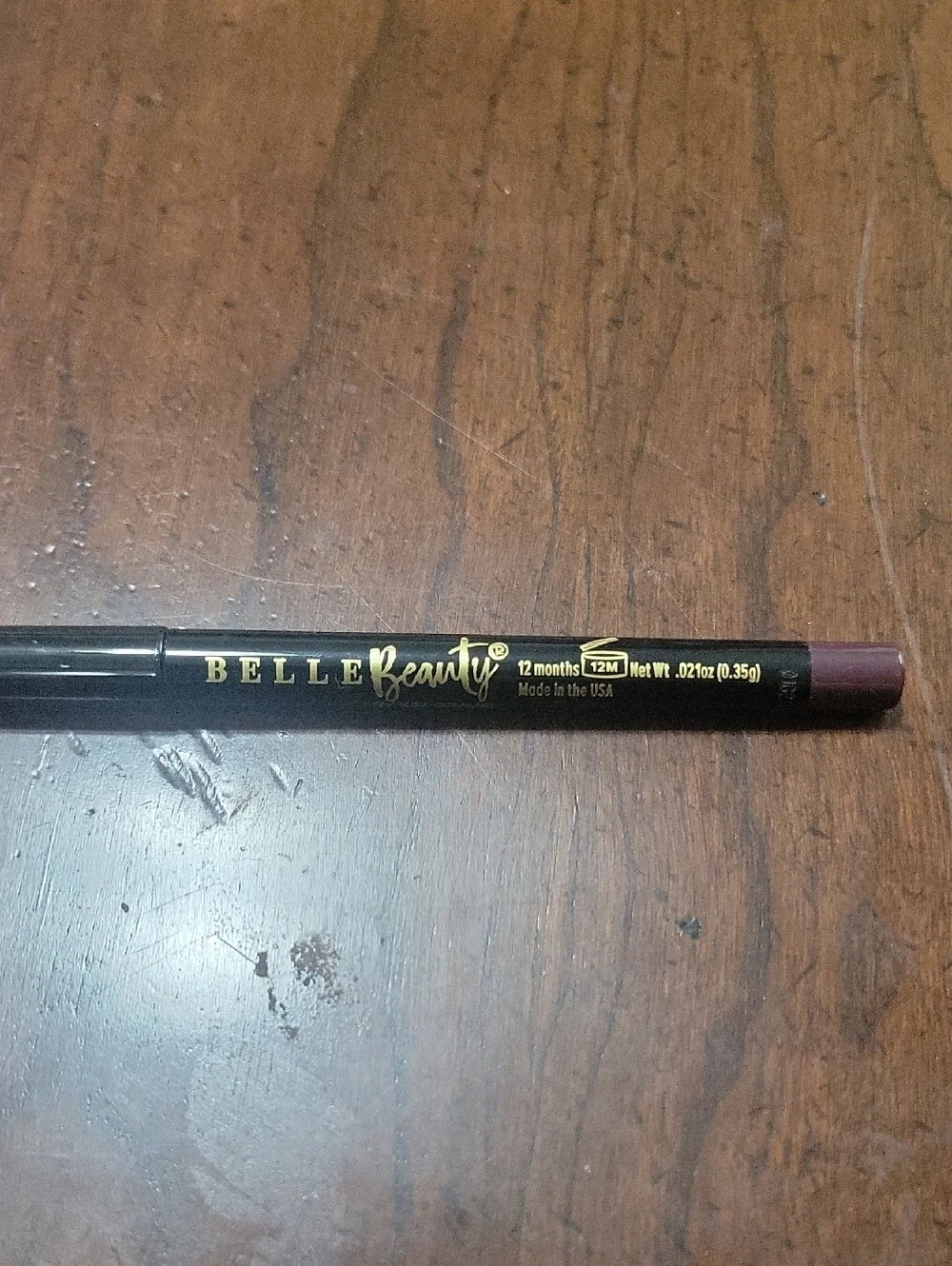 Belle Beauty waterproof liner deep plum